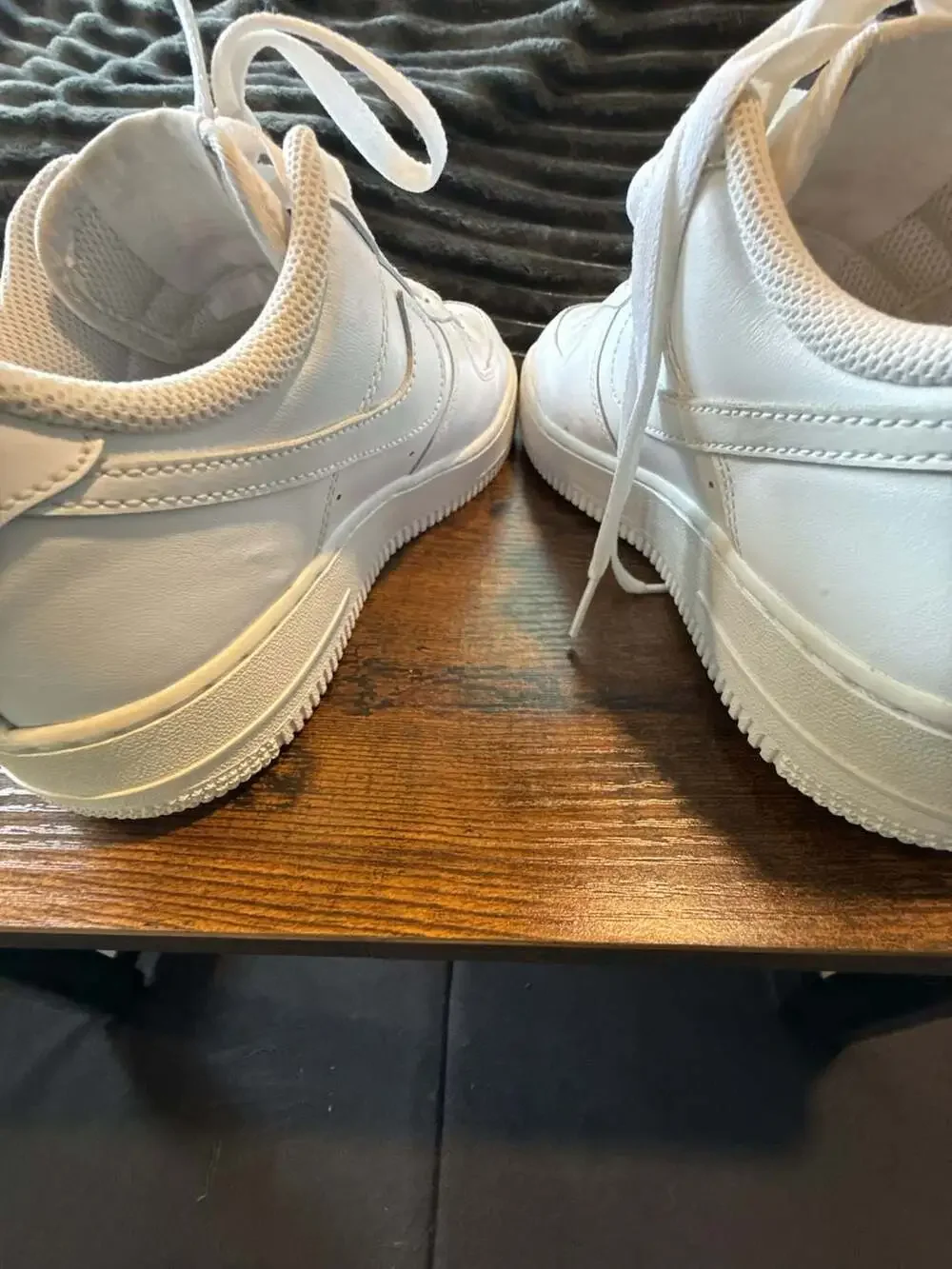 Nike Air Force 1 Low Custom Hand Painted Butterfly White Sneakers